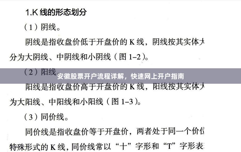 安徽股票开户流程详解，快速网上开户指南